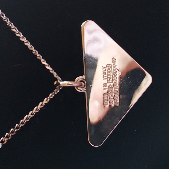 Silver and Pink Pendant Necklace #49 - Picture 2 of 2